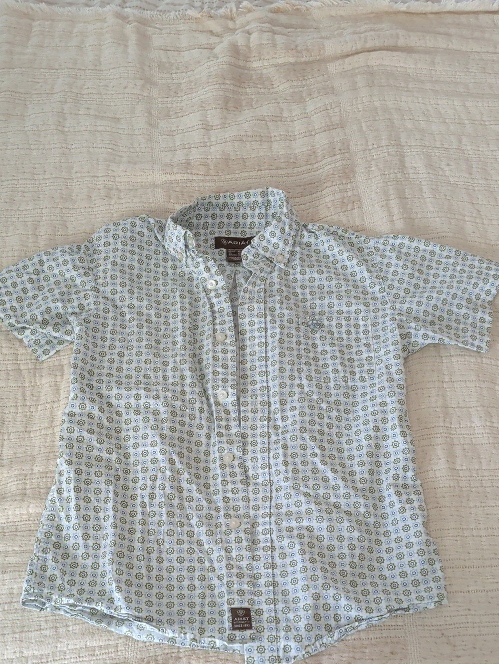 Ariat Short Sleeve Button Down